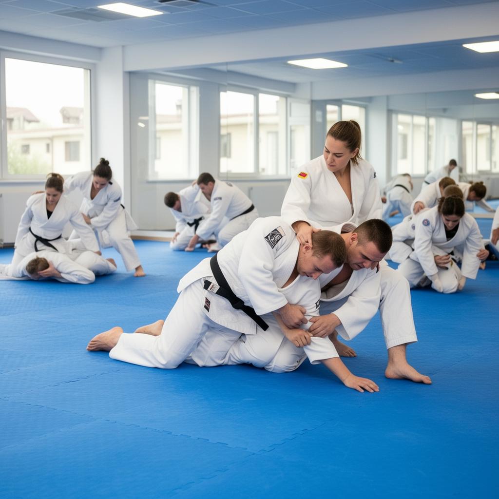 Adults judo class